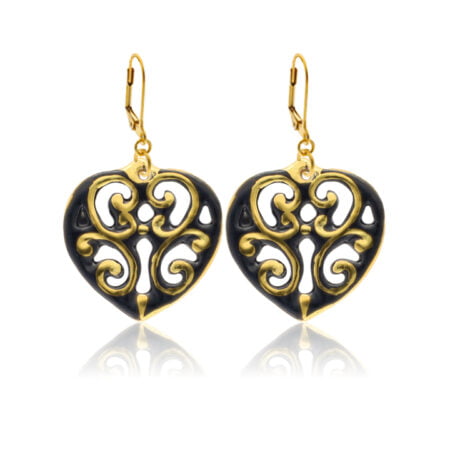 CerceiAero Black & Gold Heart